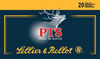 Sellier & Bellot Rifle Ammunition SB68B, 6.8MM Remington, Plastic Tip Special, 110 GR, 2550 fps, 20 Rd/bx