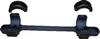 DNZ 10200 1 in Low Long Action Matte Black Base/Rings For Savage Round