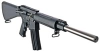 DPMS Panther Bull Sweet Sixteen Semi-Auto Tactical Rifle, RFA2-B16, 223 Remington, 16", Standard A2 Black Zytel MilSpec Stock, Black Teflon Finish