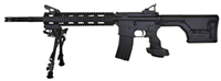 DPMS Panther Mini SASS Semi-Auto Tactical Rifle, RFA3-SASS, 5.56 NATO, 18", Magpul PRS Stock, Anodized Black Teflon Finish