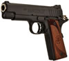 STI Ranger III 1911 Pistol 100-41450008, 45 ACP, 4.26 in, Steel Frame, Checkered Cocobola Grips, Matte Blued Finish