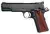 STI Spartan V 1911 Pistol 100-50450021, 45 ACP, 5 in, Steel Frame, Checkered Mahogany Grips, Parkerized Finish