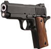 STI Spartan III 1911 Compact Pistol 100-30919009, 9mm, 3 in, Steel Frame, Checkered Mahogany Grips, Parkerized Finish