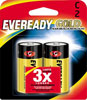 Eveready Gold Alkaline C Cell Battery 2 Pack (A93BP-2)