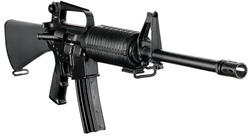 DPMS Panther Classic 16" Semi-Auto Tactical Rifle, RFA2-16, 5.56 NATO, 16", A2 Black Zytel MilSpec Stock, Black Teflon Finish