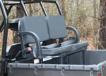 Great Day's Deluxe Rumble Seat - Utility Vehicle Passenger Seat-Black UVDRS200C