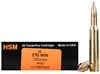 HSM Trophy Gold Rifle Ammunition 270130VLD, 270 Winchester, Berger Hunting VLD, 130 GR, 3091 fps, 20 Rd/bx