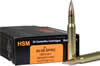 HSM Trophy Gold Rifle Ammunition 3006185VLD, 30-06 Springfield, Berger Match Hunting VLD, 185 GR, 2721 fps, 20 Rd/bx