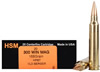 HSM Trophy Gold Rifle Ammunition 300WM168VLD, 300 Winchester Magnum, Berger Hunting VLD, 168 GR, 3154 fps, 20 Rd/bx