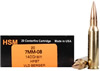 HSM Trophy Gold Rifle Ammunition 7mm08140VLD, 7mm-08 Remington, Berger Hunting VLD, 140 GR, 2811 fps, 20 Rd/bx