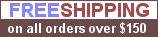 Free Shipping on orders over $150