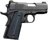 Kimber 3000266 Super Carry Ultra HD Pistol - .45 ACP, 3 in, Stainless Steel Frame, Matte Black Slide, 7 Rd