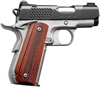 Kimber 3000268 Super Carry Ultra+ Pistol - .45 ACP, 3 in, Aluminum Frame, Matte Black Slide, 8 Rd