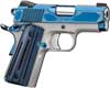 Kimber 3200273 Sapphire Ultra II Pistol - 9mm, 3 in Barrel, Aluminum Frame, Bright Blue PVD Finish, 8 Rd