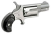 North American Arms Mini-Revolver North American22LRGPB, 22 LR, 1.125", Black Pearlite Grip, Stainless Finish, 5 Rd
