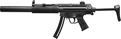Heckler & Koch MP5 Rifle 81000469, 22 Long Rifle, 16.1, Adjustable Telestock Stock, Black Finish, 10 Rds