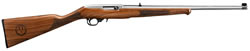 Ruger K10/22 Semi-Auto Rifle 1297, 22 Long Rifle, 20", Altamont Stock, Stainless Finish, Gold Bead Sight, 10 Rd