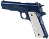 Colt Series 70 Presentation Grade Semi-Auto Pistol O1918PG, 45 ACP, 5", Real Ivory Grips, Blue Finish