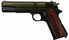 Colt Series 70 Government Semi-Auto Pistol, 45 ACP, Diamond Cocobolo Grips, Blue Finish