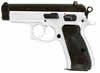 CZ-USA CZ 75 Compact Dual Tone Semi-Auto Pistol 91192, 9MM, 3.9", Black Plastic Grips, Black Polycoat Finish
