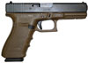 Glock 21 Gen4 Pistol PG2150203D, 45 ACP, 4.6 in, Flat Dark Earth Grip, Gas Nitride Finish, 13 Rd
