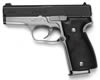 Kahr K9 Semi-Auto Pistol K9093BX, 9MM, 3.5", Black Rubber Grips, Stainless Finish