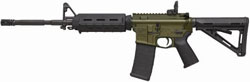 Colt Law Enforcement M4 Carbine LE6920MPGG-B, 5.56mm NATO, 16.1", Black Magpul MOE Stock, OD Green Anodized Finish, 30 Rd