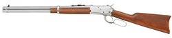 Rossi 92 Octagon/Round Barrel Lever Action Rifle R9253221, 44-40 Winchester, 24 in, Wood Stock, Stainless Finish