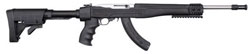 Ruger 10/22 Tactical Rifle w/Flash Suppressor 1296, 22 Long Rifle, 16.5 in, Folding 6-Pos ATI Stock, Stainless Finish