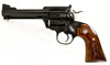 Ruger Bisley Flattop Revolver 5236, 44 Special, 4-5/8 in, Rosewood Grip, Blue Finish, 6 Rd