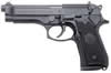 Beretta 92FS Semi-Auto Pistol J92F300, 9MM, 4.9", Black Plastic Grips, Matte Blue Finish