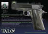 Colt Ghost Commander Semi-Auto Pistol O4860XSENCC, 45 ACP, 4.25", Black Diamond Wood Grips, Stainless Finish