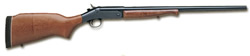 H&R Single Shot Youth Handi Rifle SB2Y08, 7 MM-08 Rem, 22 in,  Hardwood Stock, Blue Finish, w/Scope Base, 1 Rd