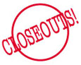 Closeouts