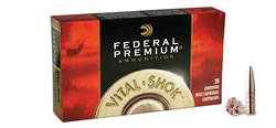 Federal Premium Vital Shok Ammunition P243K, 243 Winchester, Barnes Triple Shock X-Bullet, 85 GR, 3200 fps, 20 Rd/bx
