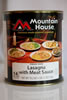 Mountain House Lasagna with Meat Sauce #10 Can Entree 30127, 1 lb 3.2 oz, 10 Servings, Freeze Dried