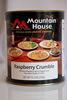 Mountain House Raspberry Crumble #10 Can Desserts 30541, 15.5 oz, 12 Servings, Freeze Dried