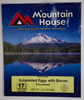 Mountain House Scrambled Eggs with Bacon Pouch Breakfast 53447, 2.25 oz, 1.5 Servings, Freeze Dried