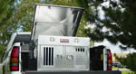 Owens Hunter Series Double Compartment Dog Box w/Top Storage 55005, Standard Vents, 38"W x 45"D x 26"H