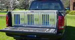 Owens Hunter Series Triple Compartment Dog Box w/o Storage 55029, 12 x 12 Vents in back, 58.5"W x 22.25"D x 20"H