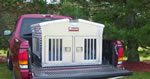 Owens Hunter Series Double Compartment Dog Box w/Top Storage 55031, Big T 4 Seasons Vents, Dual Lid 38"W x 45"D x 29.5"H