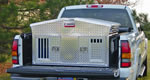 Owens Hunter Series Double Compartment Dog Box w/ Top Storage 55032, Big T Standard Vents, Dual Lid 38"W x 45"D x 29.5"H