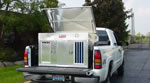 Owens Hunter Series Double Compartment Dog Box w/ Top Storage 55034, Standard Vents, Tall, 48"W x 45"D x 32"H
