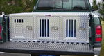 Owens Hunter Series Triple Compartment Dog Box w/o Storage 55040, 12 x 12 Vents in back, 58"W x 40"D x 20"H