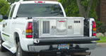 Owens Hunter Series Double Compartment Dog Box w/o Storage 55043, 4 Seasons Vents, 48"W x 45"D x 20"H