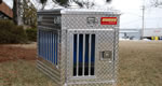Owens Hunter Series Single Compartment Dog Box w/Top Storage 55065, 4 Seasons Vents, 21"W x 38"D x 26"H