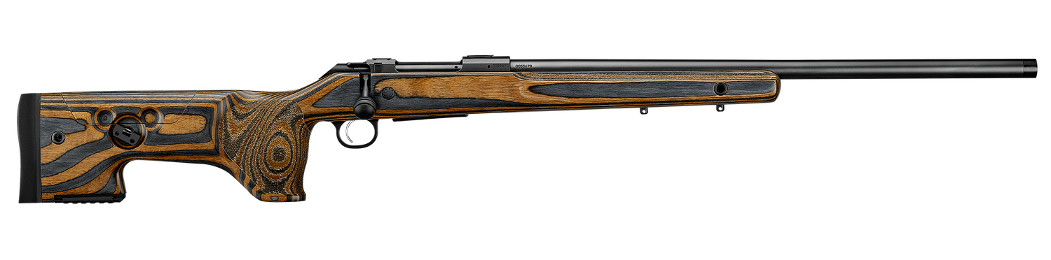 CZ 600+ Range Rifle 07511, 223 Rem, 24", Varnished Laminate Stock, 5 Rds