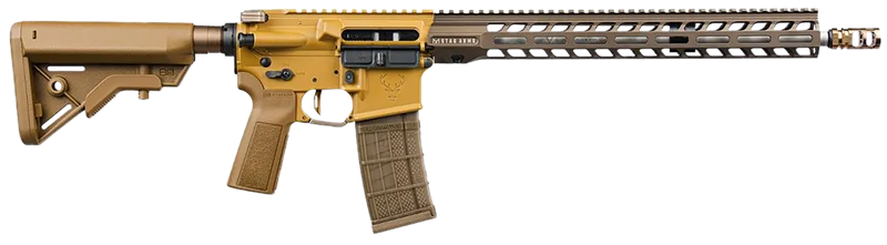 Stag Arms Stag-15 Project SPCTRM Rifle Bundle, 223 Wylde, 16" Barrel, B5 Furniture, FDE Anodized Finish, 30 Rds STAG15005522