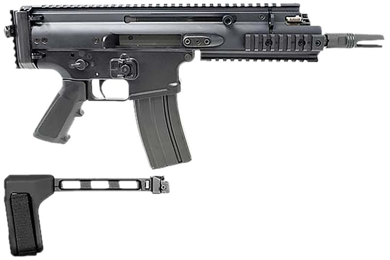 FN Herstal SCAR 15P Pistol 38101886, 300 Blackout, 7.50", SB Tactical Brace Stock, 30 Rds