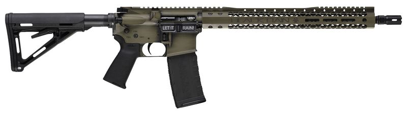 Black Rain Ordnance Spec 15+ We The People Rifle BROWTPBGB, 5.56x45mm NATO, 16", Magpul Grip/Carbine Stock, 30 Rds